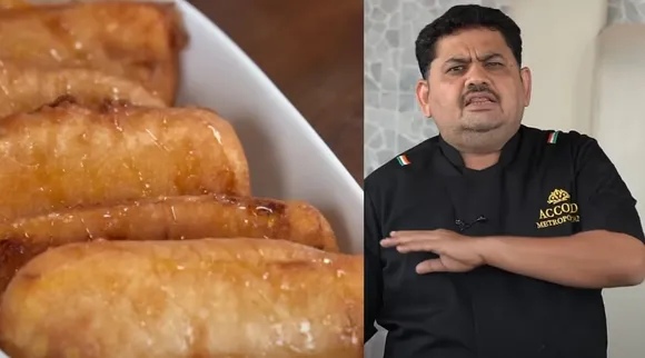 Venkatesh Bhat Pazham pori Kerala style evening snack in Tamil
