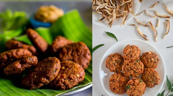 Vazhaipoo Vadai Evening snacks recipe in tamil 