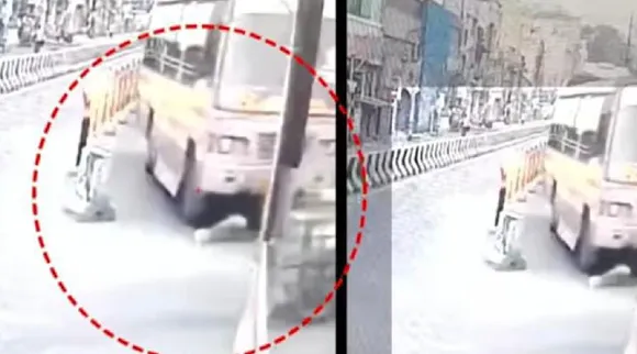 Madurai Elderly woman dies in road accident Tamil News 