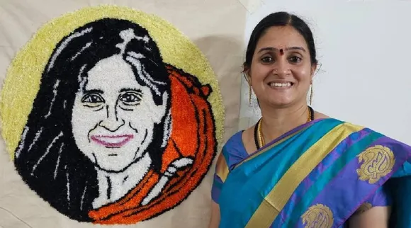 Sunita painting