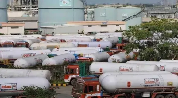 lpg tanker lorry 