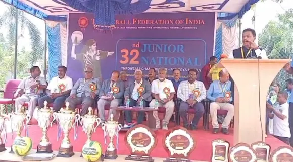 Puducherry 32nd junior national throwball championship Tamil News