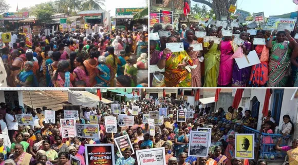 stalin  protest