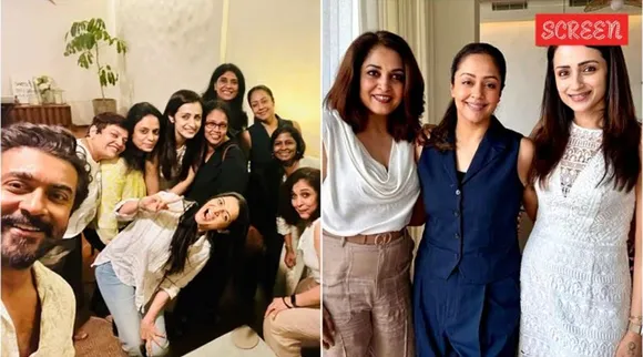 Surya and Jyothika