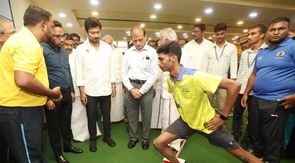 TN Deputy CM Udhayanidhi Stalin opens high tech sports science centre Tamil News 