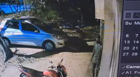 Puducherry University assistant professor home Theft CCTV footage Tamil News 