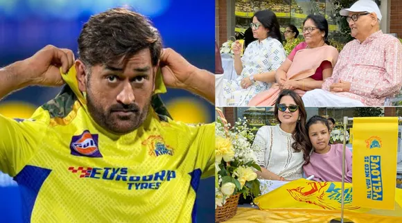 MS Dhoni To Retire From IPL Family Members Presence At Chepauk Spark Rumours Tamil News 