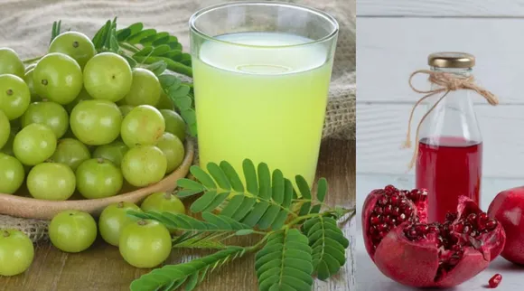 Pomegranate + Amla juice