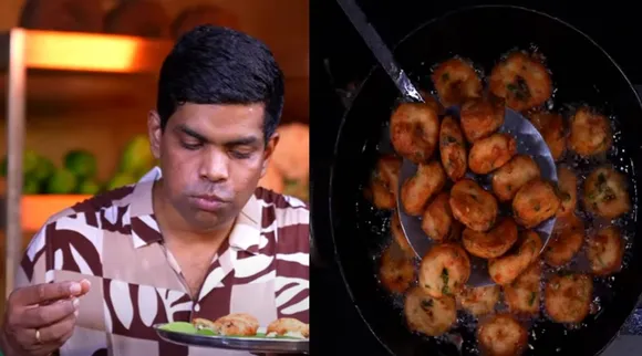 urad dal vada making 