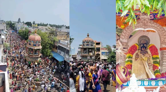 Trichy Panguni Car Festival at Sri Ranganatha Swamy Temple Tamil News 