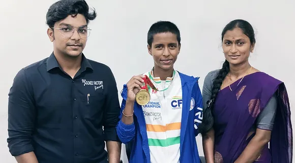 Coimbatore student Thilothama win gold Haryana Mountain Biking National Championship Morni Hills Tamil News