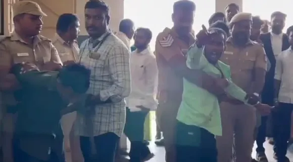 Madurai ganja business 2 arrestd for threating Special court Judge Tamil News