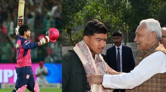Bihar CM announces 10 lakh cash price for 14 year old IPL sensation Vaibhav Suryavanshi Tamil News