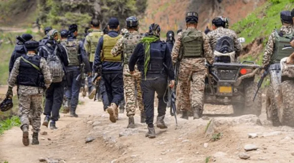 security forces close in on terrorists