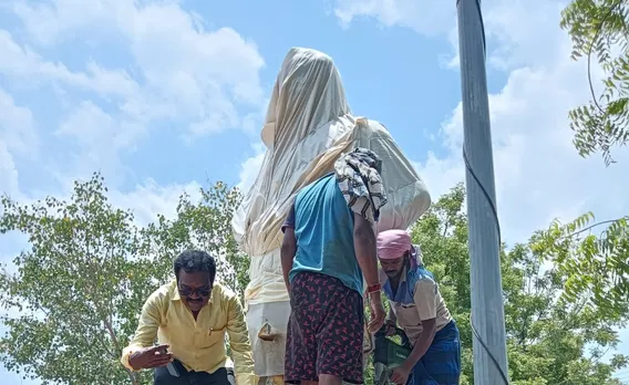 Trichy sivaji statue