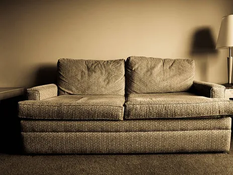 dirty sofa