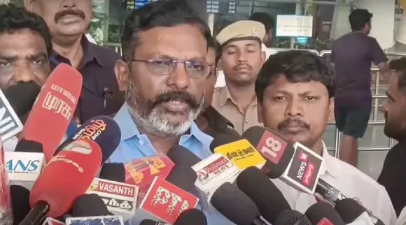 Thiruma press meet at chennai
