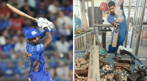 Hardik Pandya curved bat physics behind  sweet spot Sachin Tendulkar effect Tamil News