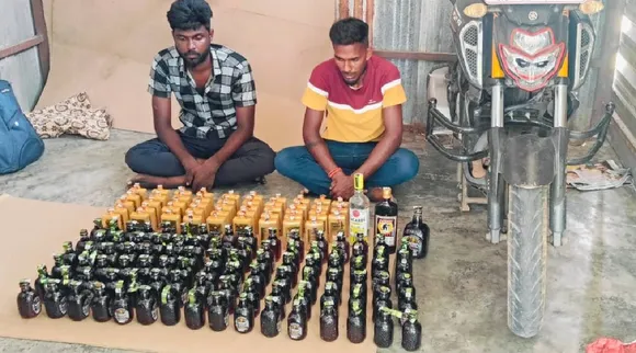 Liquor seized