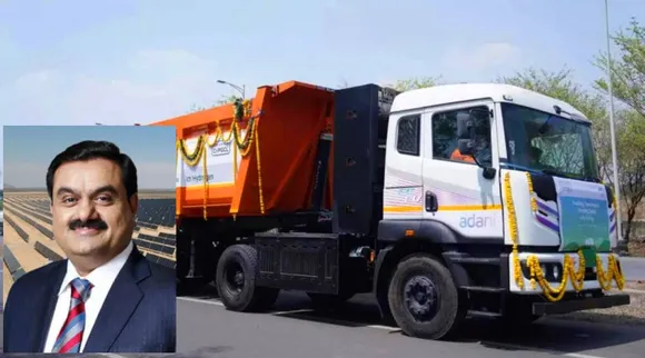 Hydrogen-run truck