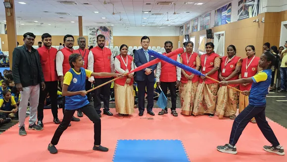 coimbatore International Silambam Championship Competition