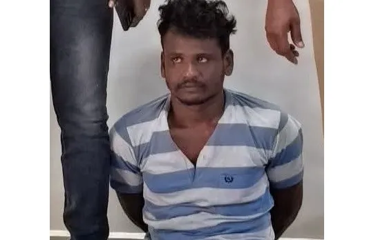 Kovilpatti masked robber arrest at gunpoint