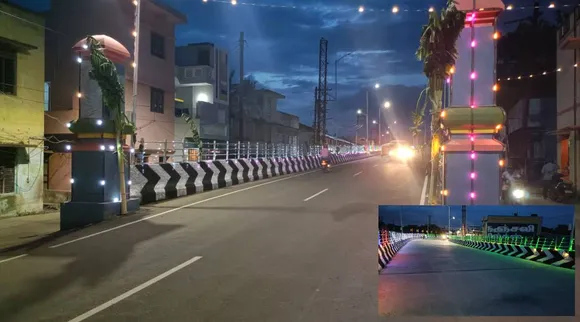 'Y' shaped flyover 