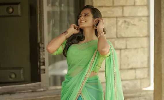 Ramya Pandian Half saree