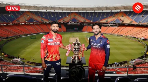 IPL 2025 Final RCB vs PBKS LIVE cricket score Weather Playing 11 Live Updates  Royal Challengers Bengaluru vs Shreyas Iyer Punjab Kings  Ahmedabad Tamil News