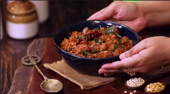 மாங்காய் துவையல் 