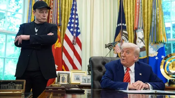 Trump Musk feud