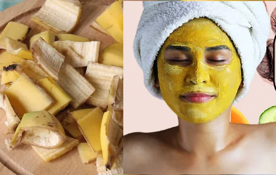 Banana peel face mask 