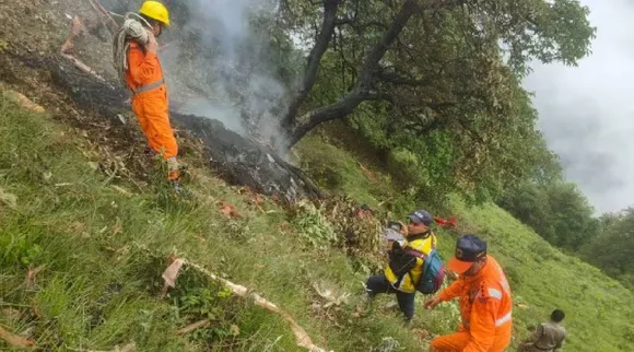 Chopper crash