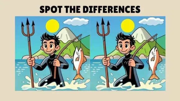 Spot-the-differences-boy-hunting-fish