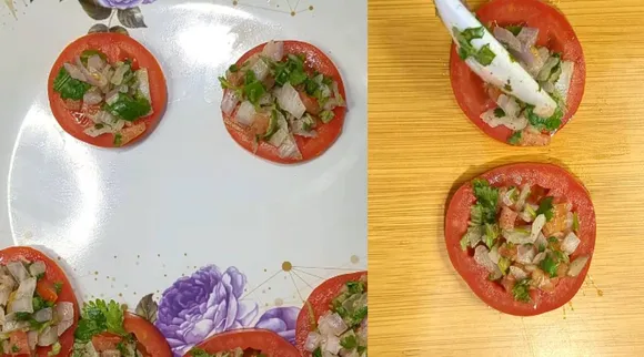 tomato snacks making