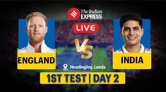 IND vs ENG LIVE Cricket Score, 1st Test Day 2
