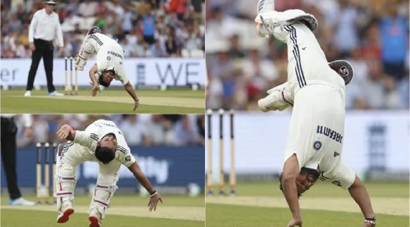Video Rishabh Pant pulls off trademark celebration after century vs England in 1st Test Tamil News