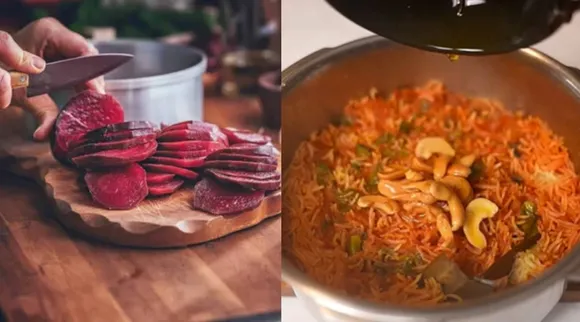 Beetroot Pulao