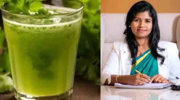 Coriander juice