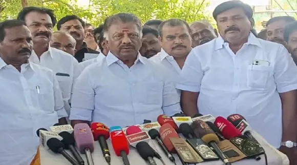 O Panneerselvam press meet Sivagangai Ajith Kumar death Tamil News
