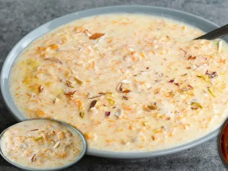 carrot and rice kheer