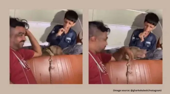Mumbai man pit bull video