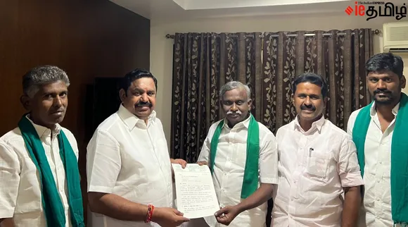 pr pandiyan meets eps