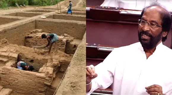Tiruchi Siva DMK Rajya Sabha issues adjournment motion notice to discuss keezhadi excavation report Tamil News