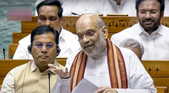 Amit Shah speaks in Lok Sabha