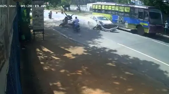 Siruvani Road accident