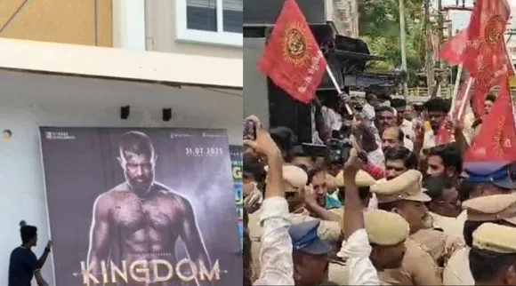 Kingdom Vijay Deverakonda movie NTK Protest in Trichy sparks controversy Tamil News