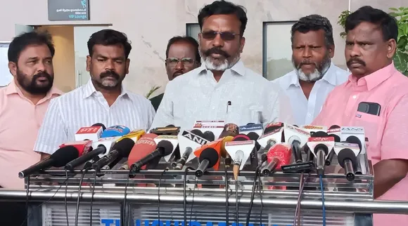 Thol Thirumavalavan press meet Trichy Honour killing Law Tamil News