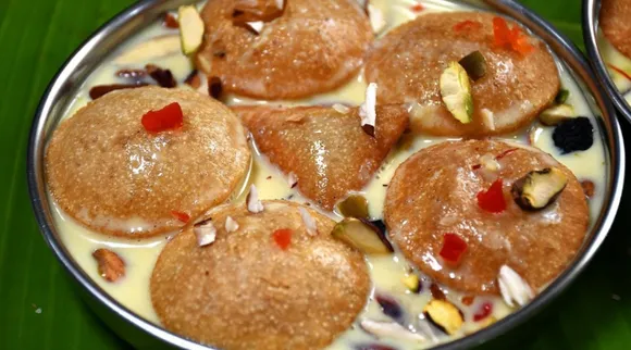milk poori