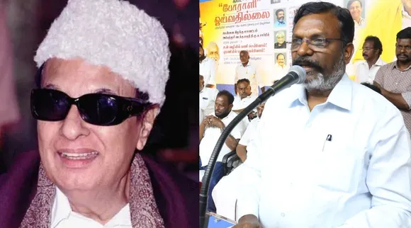 Thirumavalavan criticise about  MG Ramachandran ADMK brahminism into dravidian movement Tamil News